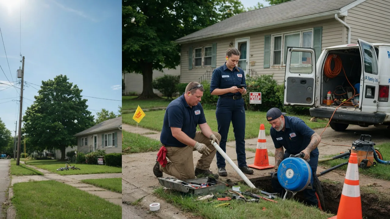 Sewer Line Repair in Haddam, KS near me